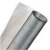Сетка просечно-вытяжная чёрная 17 на 40 мм